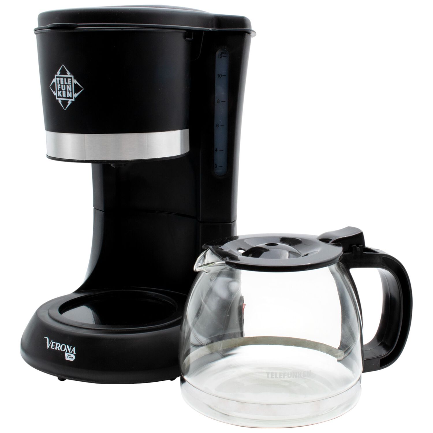 Cafetera El&eacute;ctrica Keep Warm Verona Plus 1.2l Filtro Lavable image number 6.0