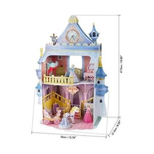 Juguete Castillo De Muñecas 81 Pcs Rompecabezas 3d Infantil