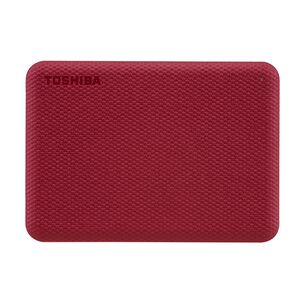 Disco Duro Externo Toshiba 4tb Canvio Advance Rojo