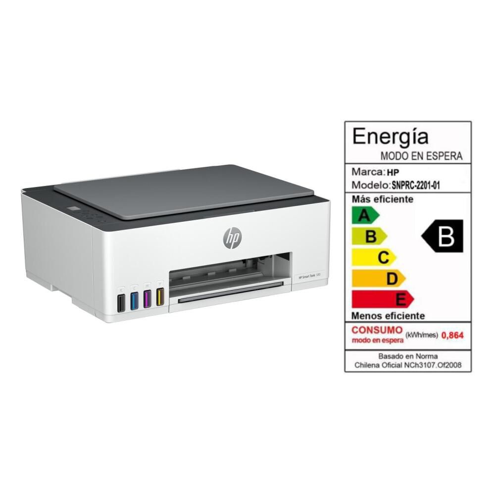 Impresora Multifuncional HP Smart Tank 580 image number 19.0