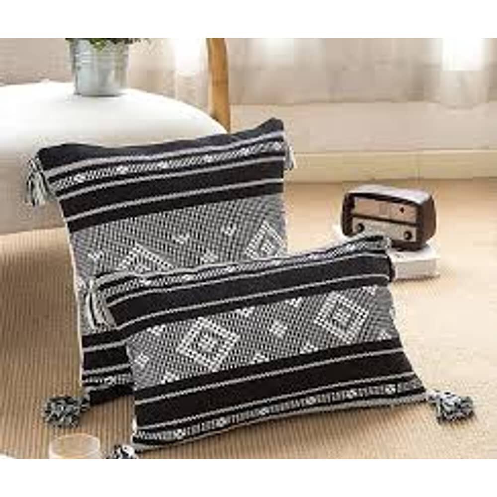 Set De 2 Cojines Kilim Con Borlas image number 2.0