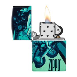 Encendedor Zippo Mermaid Zippo Design Turquesa Zp48605