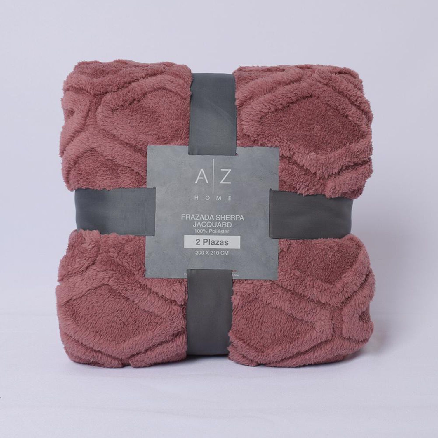 Frazada Sherpa Azhome Jacquard / King image number 3.0