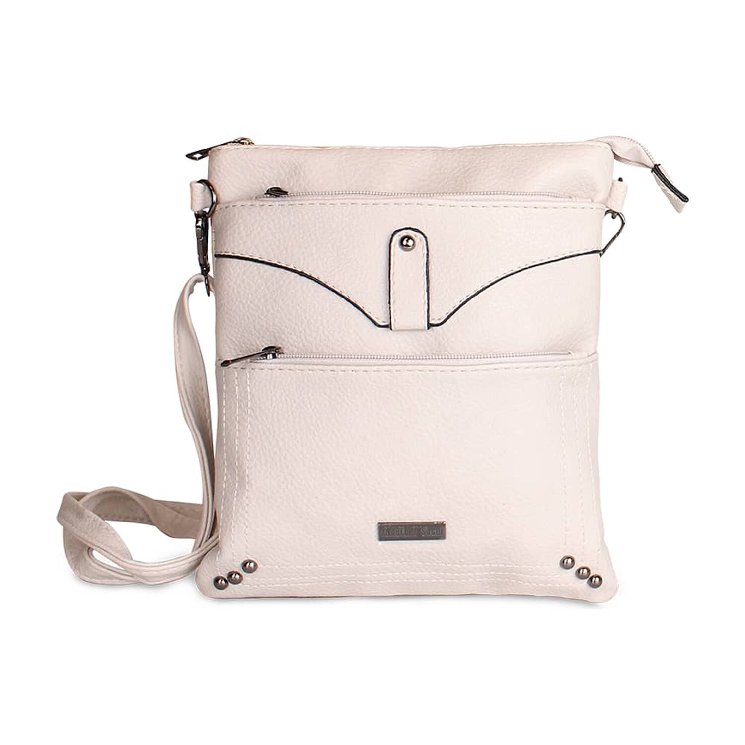 Cartera Bandolera Felicia Blanca Invierno Anabella Sachi image number 3.0