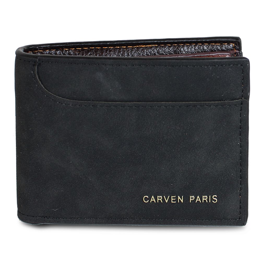 Billetera De Hombre León Negra Carven Paris image number 0.0