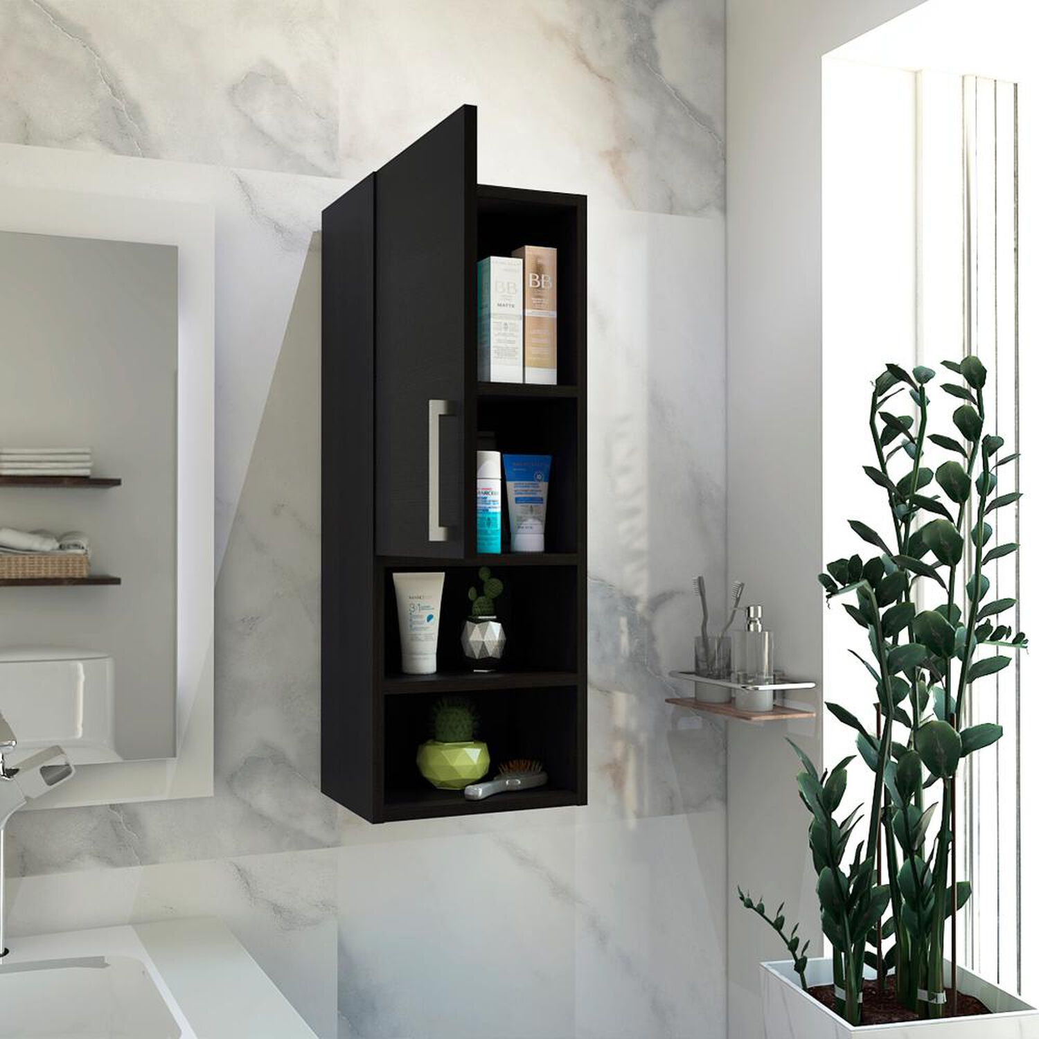 Mueble De Ba&ntilde;o Tuhome Almacenamiento Barcelona / 1 Puerta image number 1.0