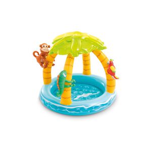 Juego Inflable Isla Tropical Intex 102 X 86 Cm 45 Litros