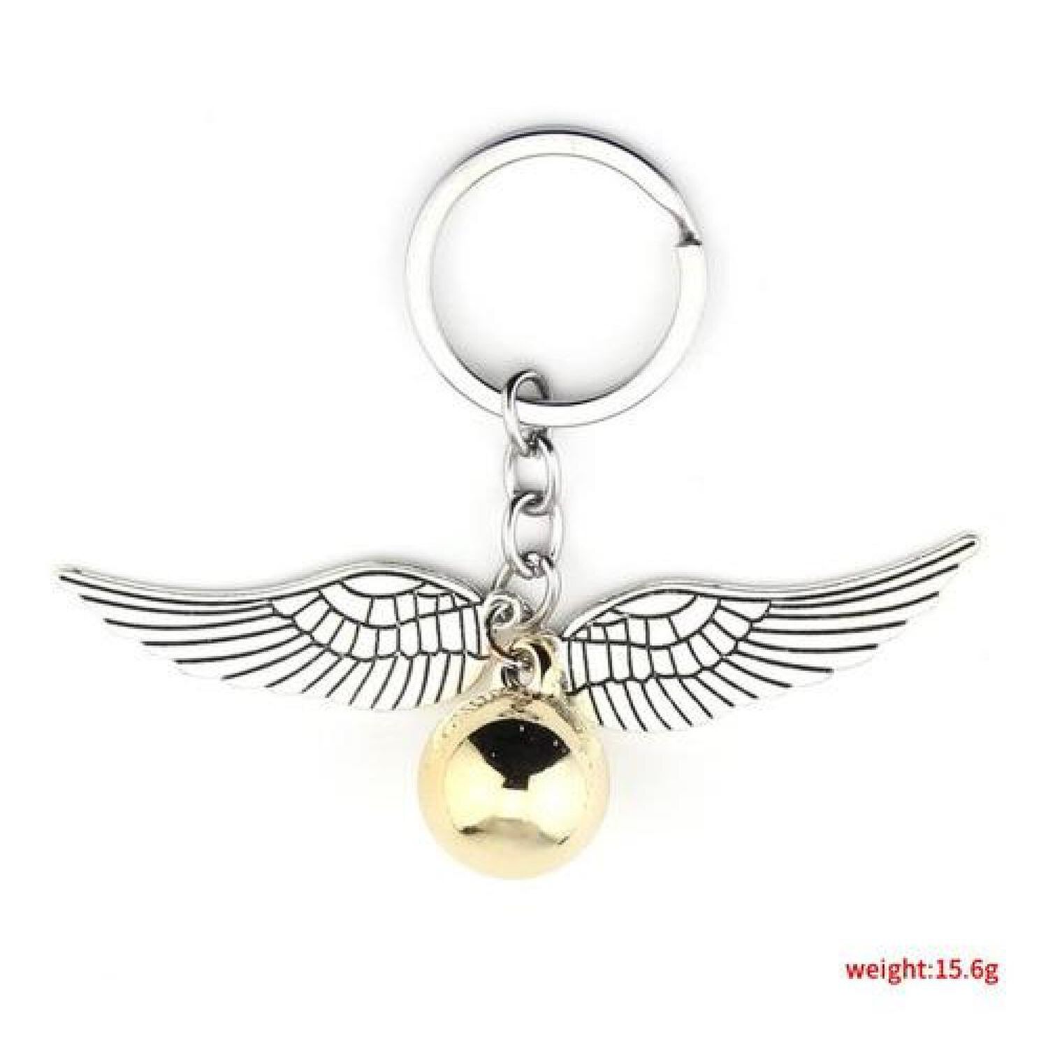 Llavero Met&aacute;lico Harry Potter Snitch Dorada Juego Quidditch image number 1.0