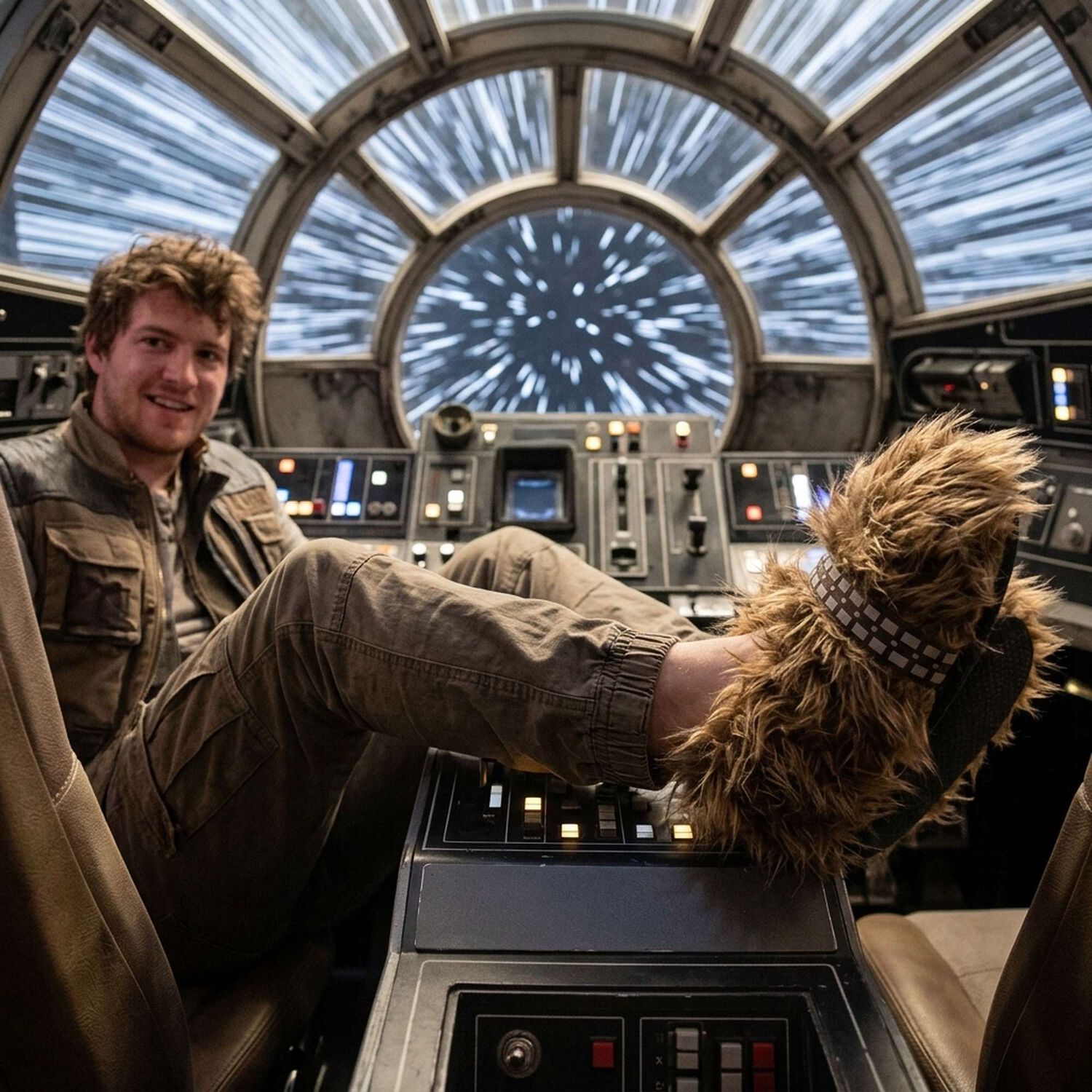 Pantuflas 3d Star Wars Chewbacca image number 9.0