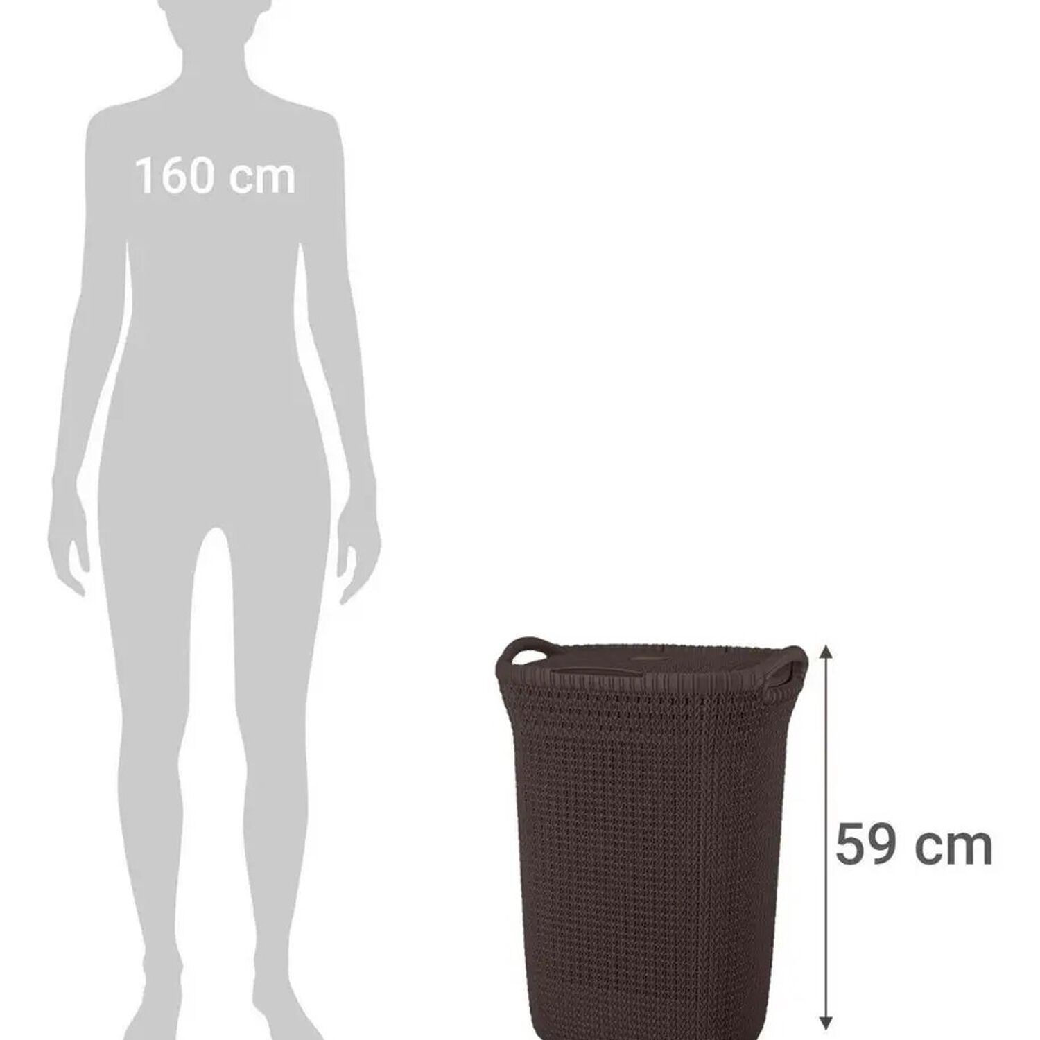 Cesto Canasto Para Ropa 60 Lts Con Tapa Modelo Khipu Marca Reyplast image number 6.0