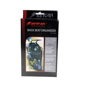 Organizador Del Asiento De Auto Negro 60cm Ideal Viajes