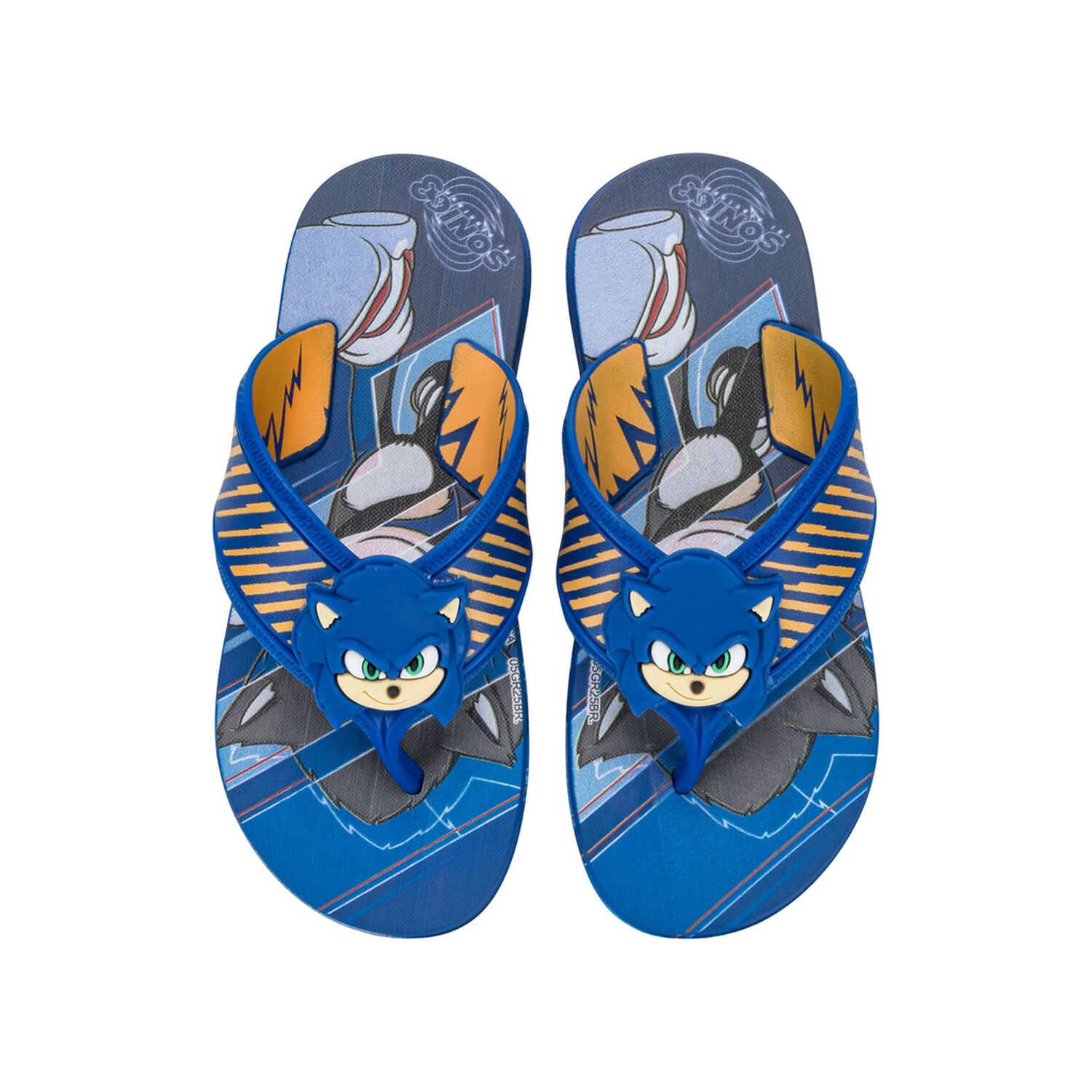Sandalia Infantil Azul Sonic Way Ipanema image number 0.0