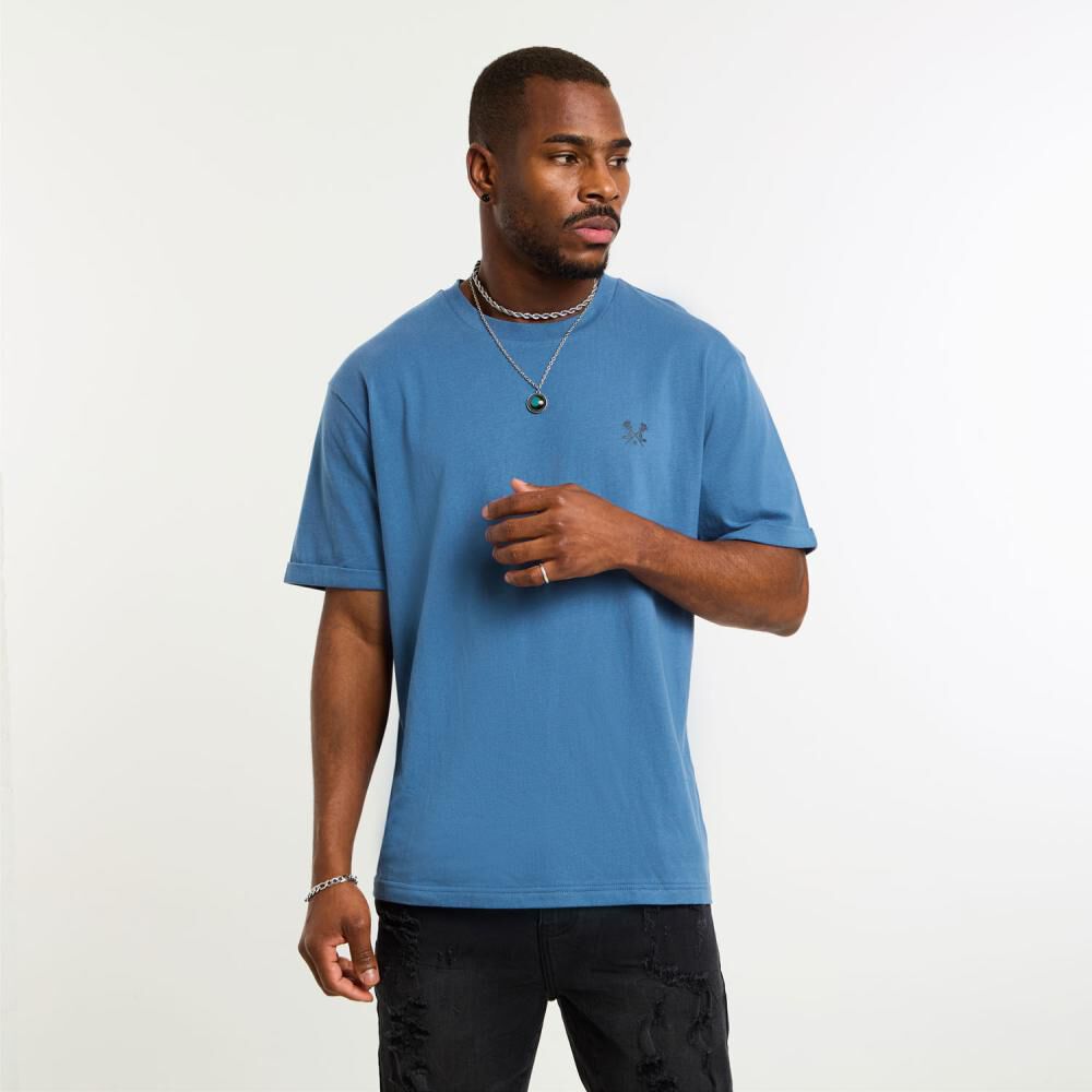 Polera Regular Manga Corta Cuello Redondo Hombre Rolly Go image number 0.0