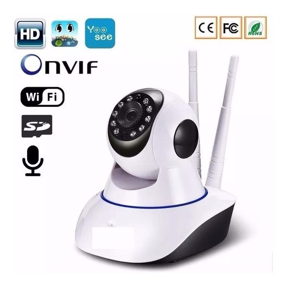Cámara Ip 360 Hd Wifi Detección Movimiento Visión Nocturna image number 2.0