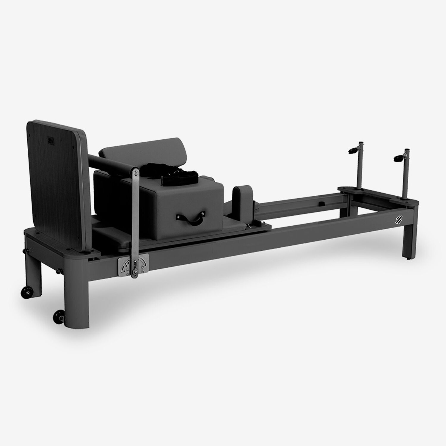 Pilates Reformer Aluminio R700 Elite - Negro image number 3.0
