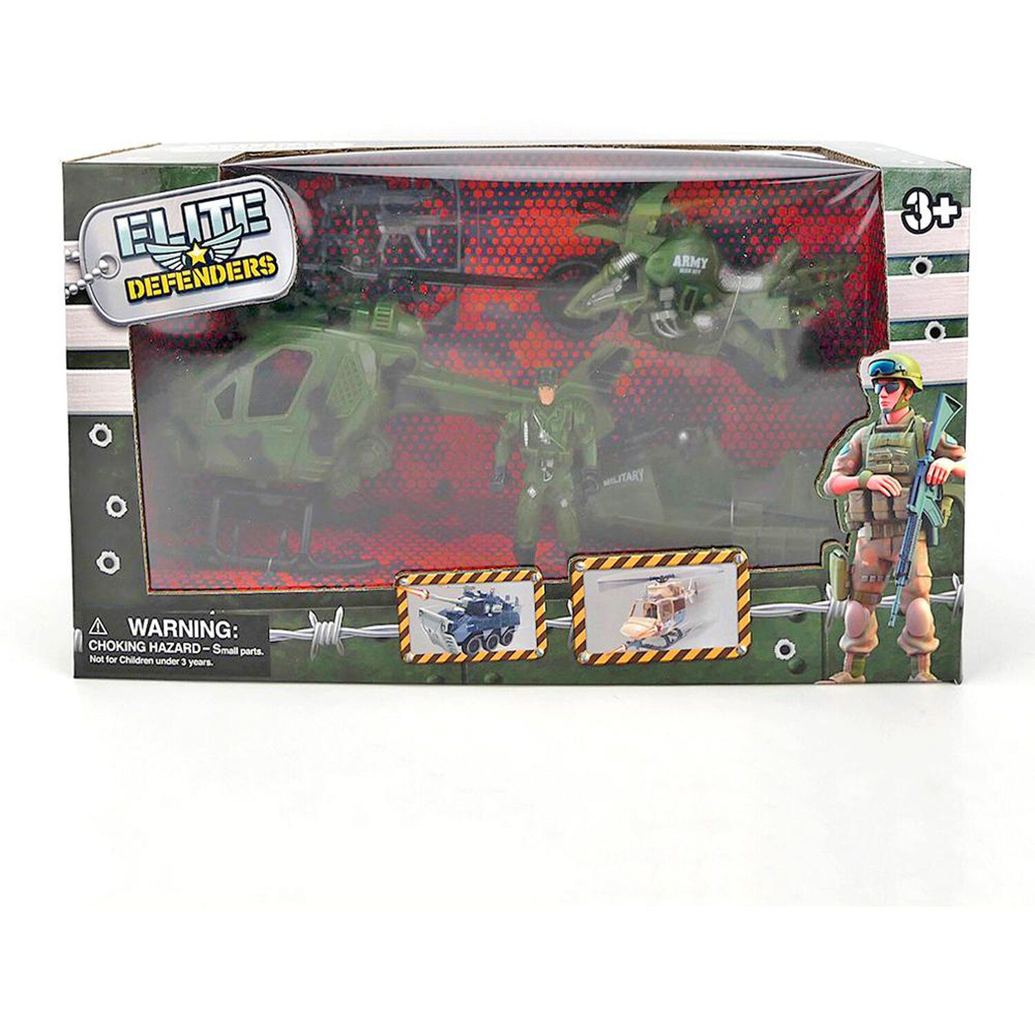 Juguete De Equipo Militar 5 Piezas Happy Valley image number 0.0