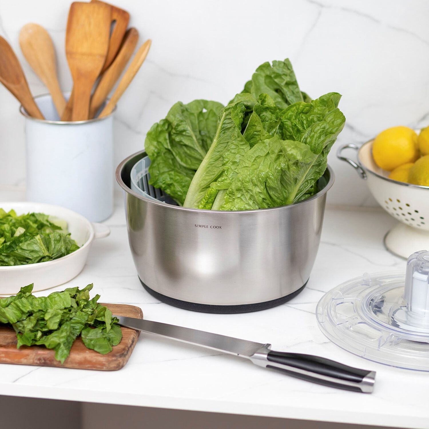 Centrifugador De Verduras 6l Simple Cook image number 4.0