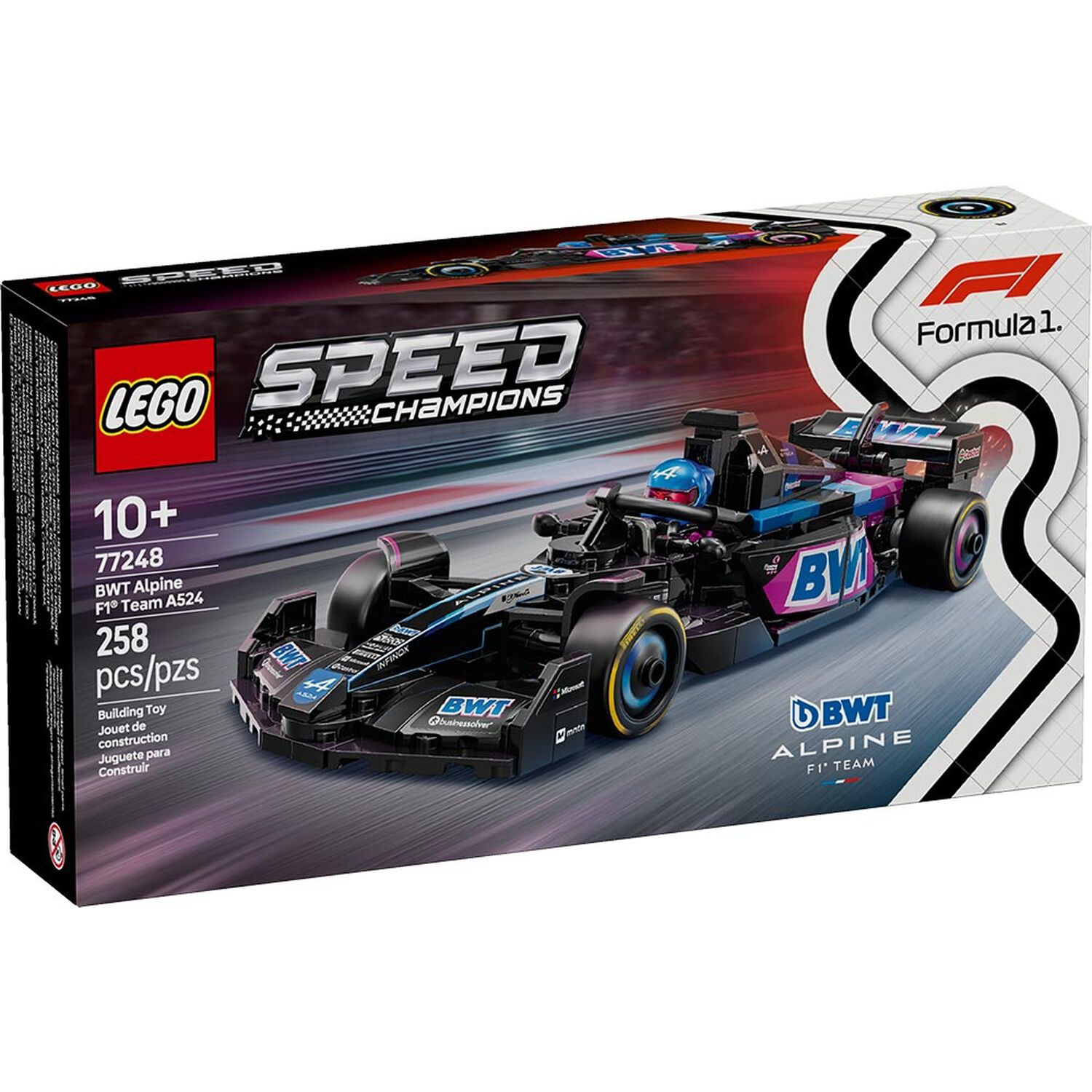 Lego Speed Champions - Auto De Carreras Bwt Alpine F1 Team A524 - 77248 image number 11.0