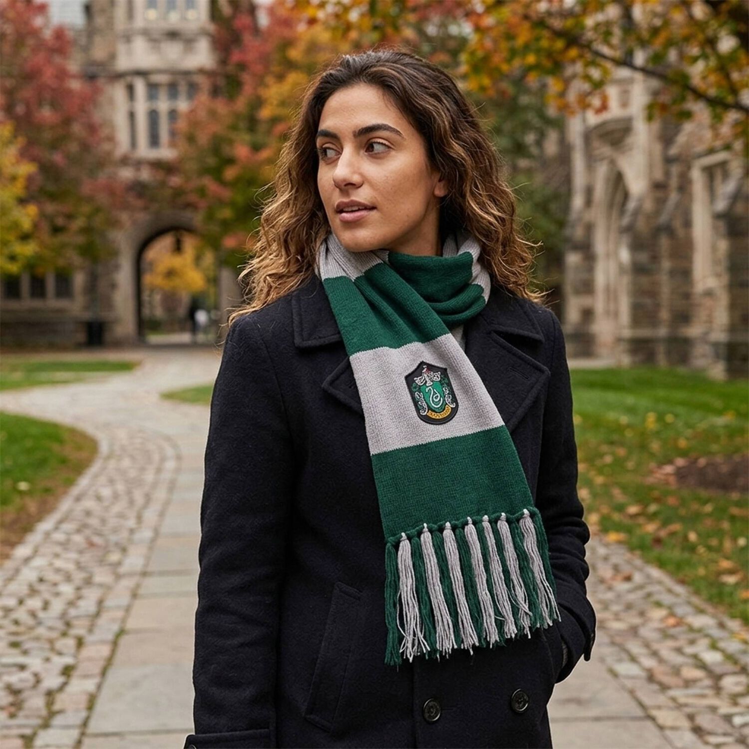 Bufanda Harry Potter Casa Slytherin Xl image number 2.0