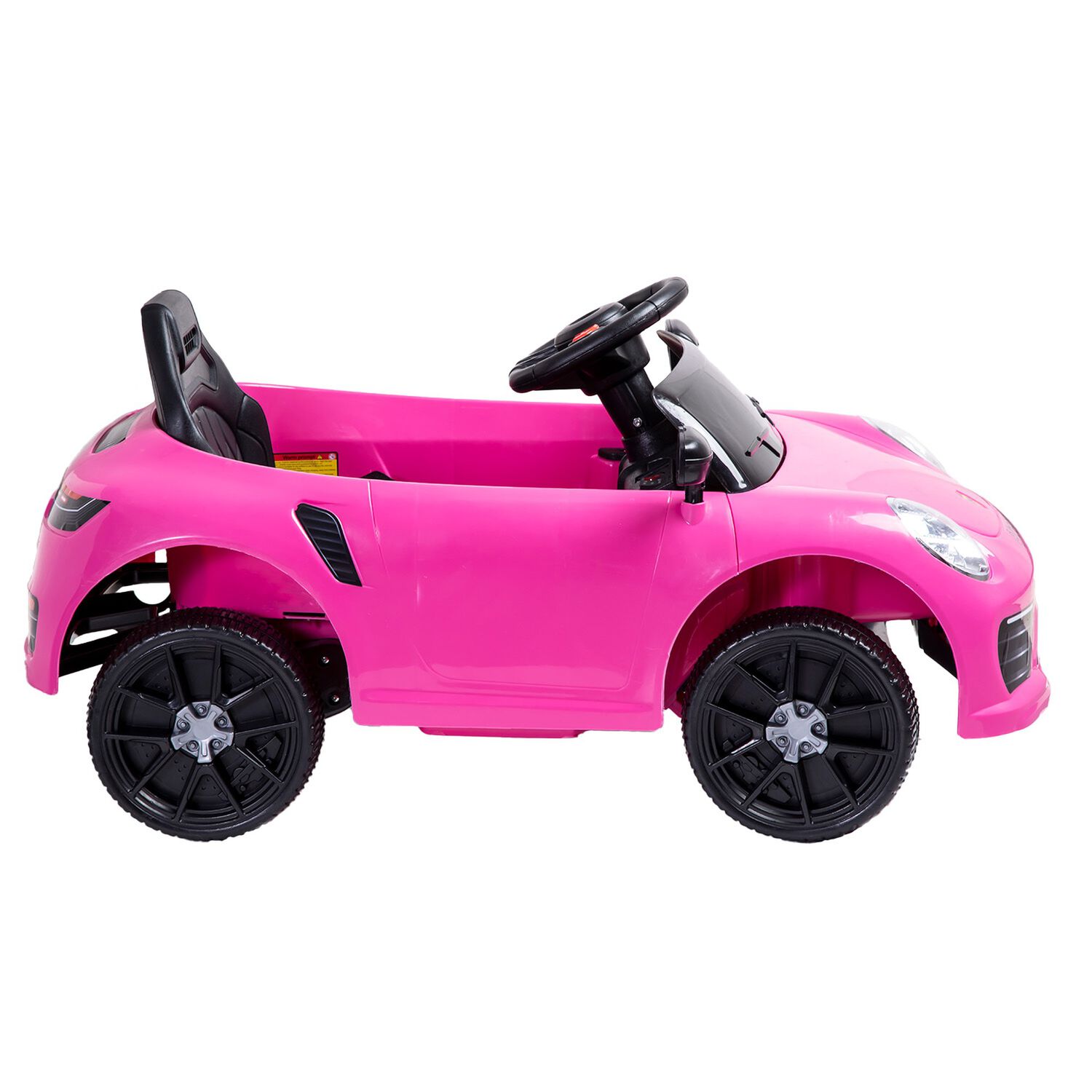 Auto Deportivo El&eacute;ctrico Race Rosa Bebesit image number 2.0