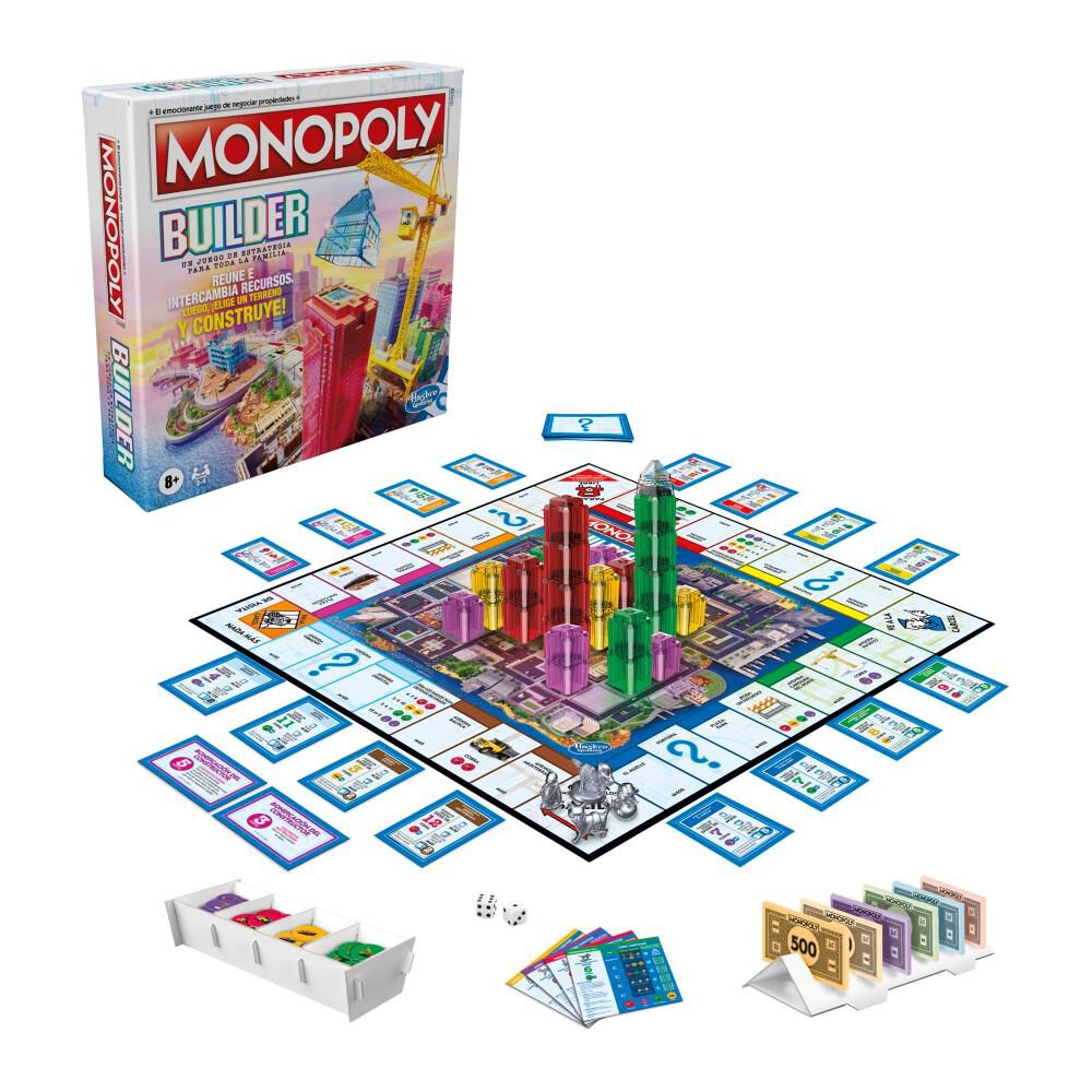 Juego De Mesa Monopoly Builder image number 0.0