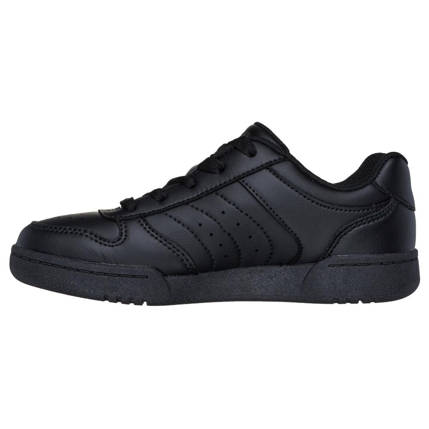 Zapatilla Escolar Ni&ntilde;o Skechers Quick Street - Vorton Negro image number 2.0