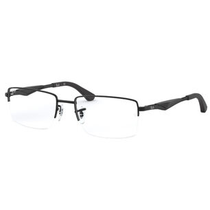 Lentes &Oacute;pticos Negro Mate Ray-ban Optical