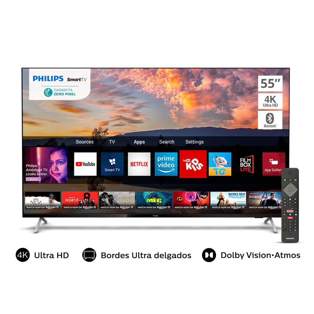 Led Philips 55PUD7625 / 55" / Ultra HD / 4K / Smart Tv image number 0.0
