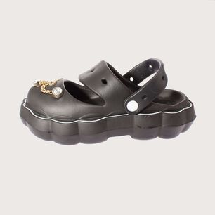 Sandalia Negro V&iacute;a Franca Art. 5sjt04817black