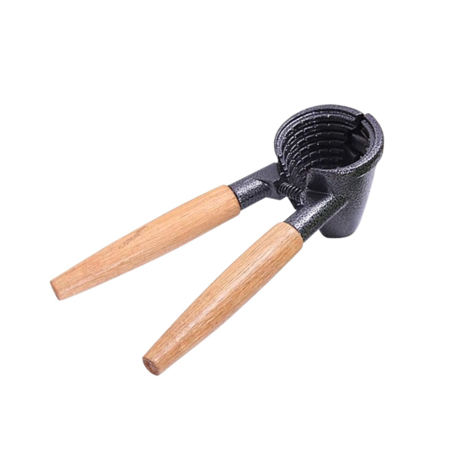 Cascanuez Mango Madera 17cm Dise&ntilde;o Elegante Color Negro image number 3.0