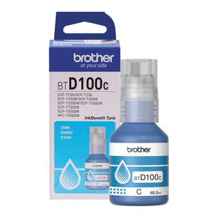 Tinta Brother BTD100C Cyan