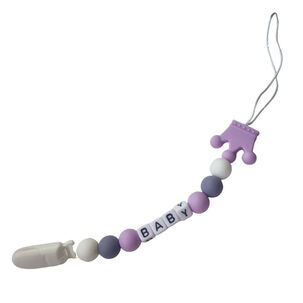 Sujeta Chupete Clip Porta Chupete Silicona Baby Afirma Tete