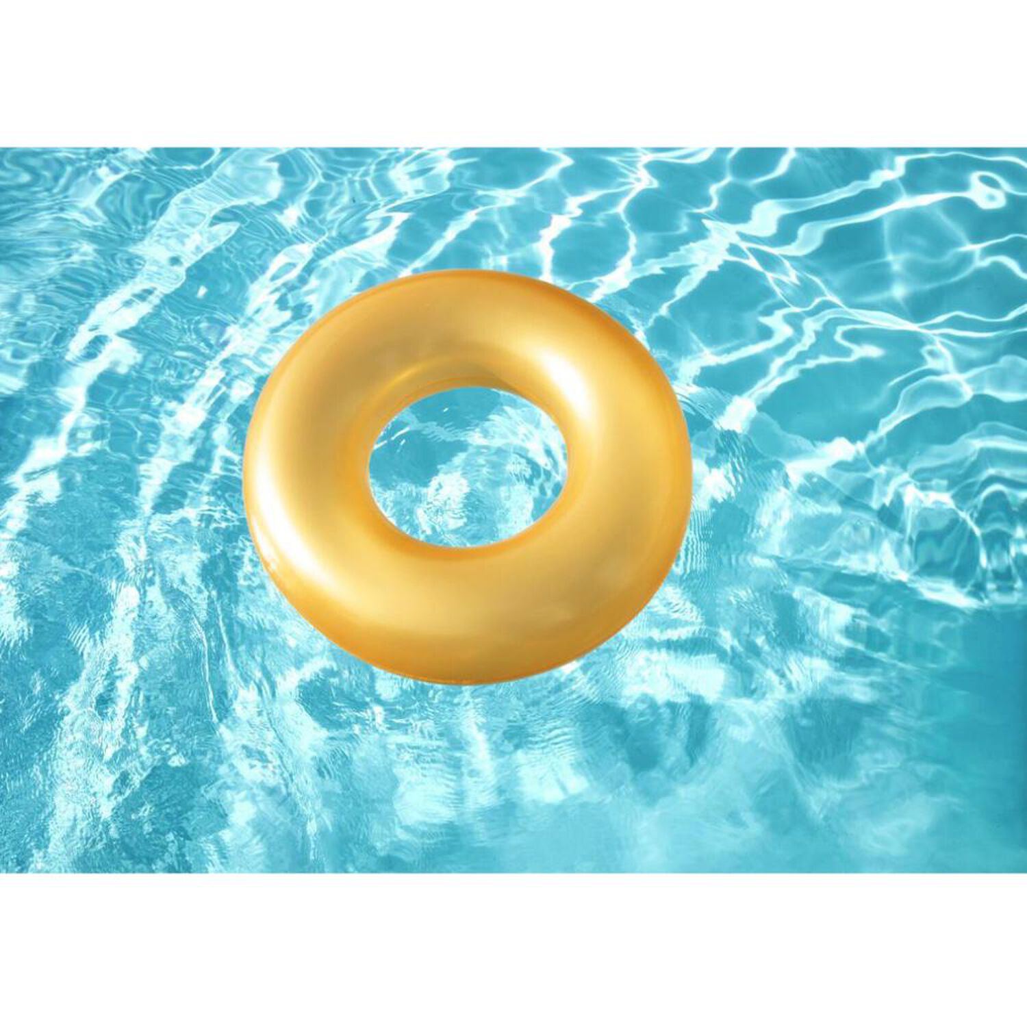 Anillo De Nataci&oacute;n Dise&ntilde;o De Oro Bestway image number 1.0