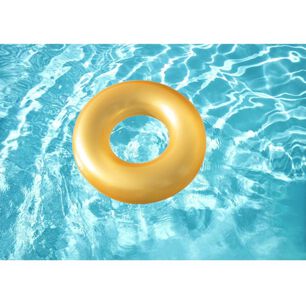Anillo De Nataci&oacute;n Dise&ntilde;o De Oro Bestway