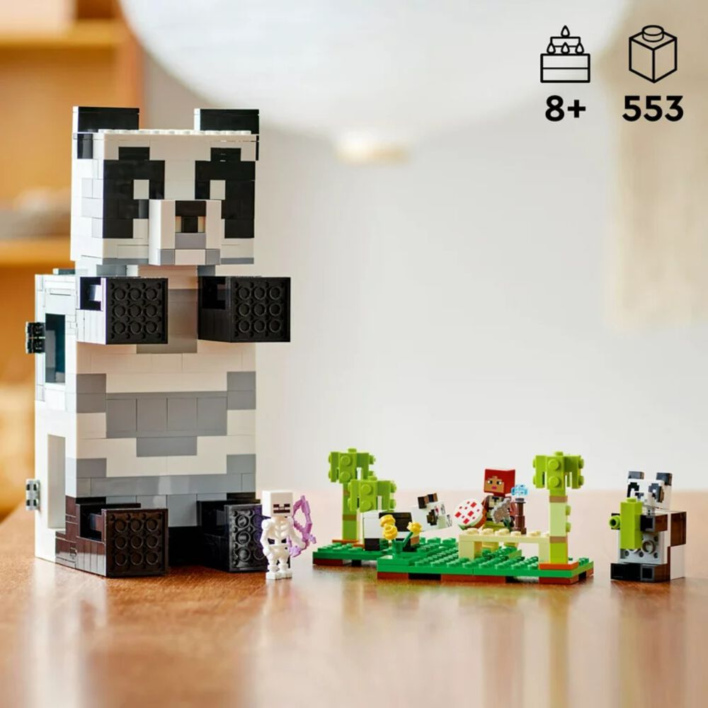 Lego Minecraft El Refugio Panda 21245 image number 5.0