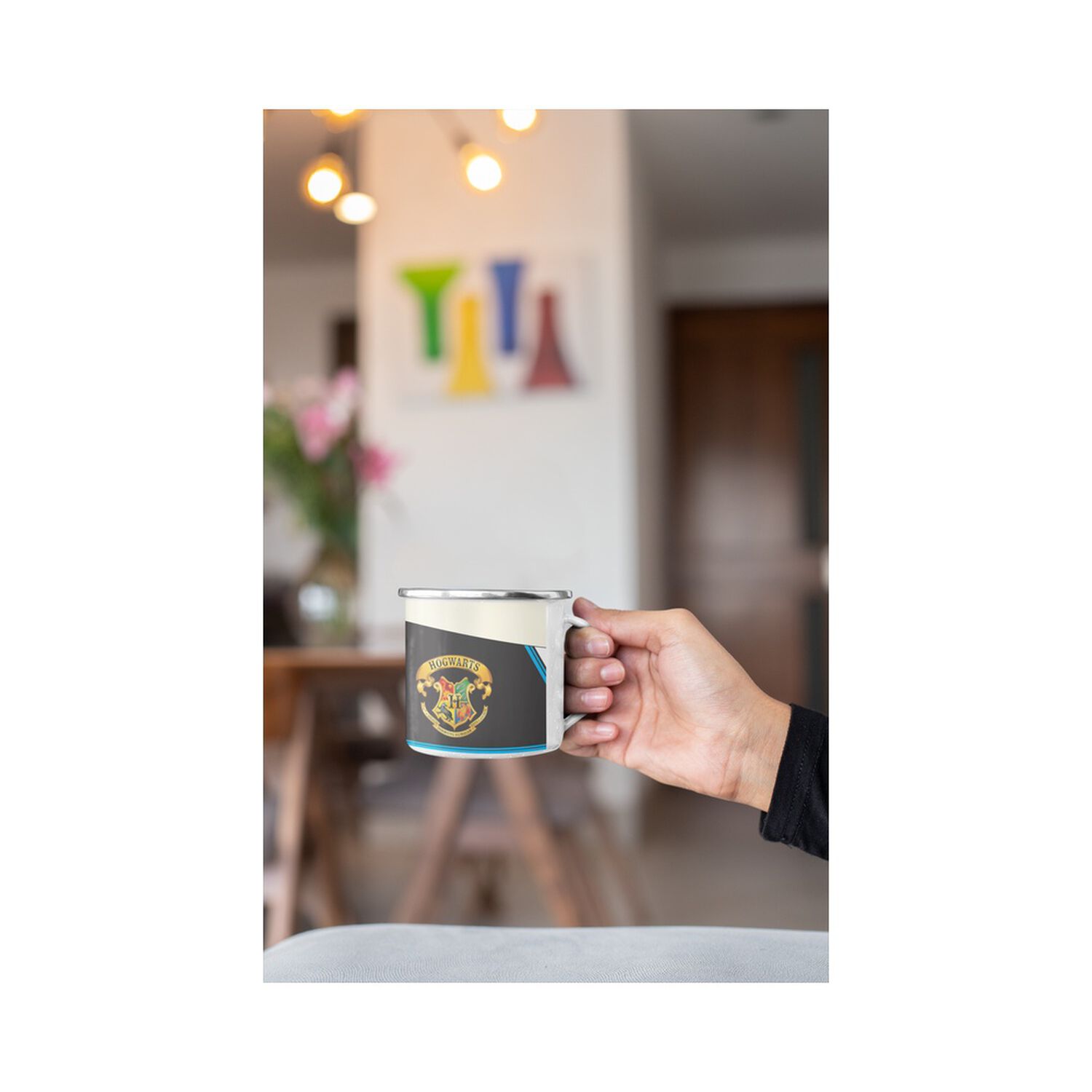 Taza Enlozada Lechera Casa Ravenclaw - Harry Potter image number 3.0