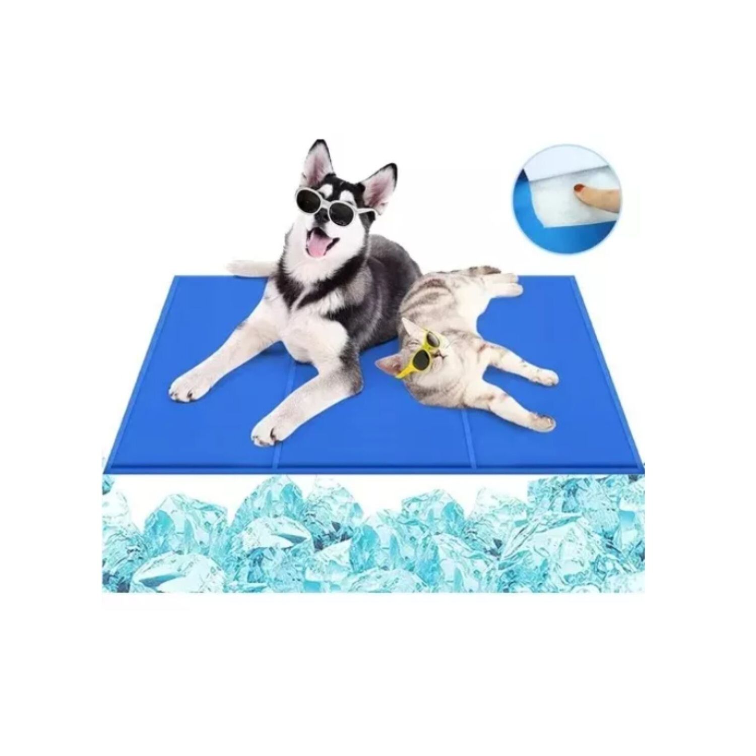 Manta Refrescante Cama Alfombra Almohadi Para Mascotas 40x50 image number 1.0