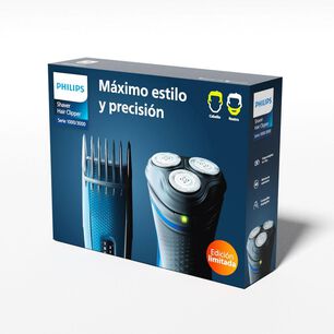 Combo Cuidado Personal Philips Afeitadora Y Corta pelo  S1323 + Hc3505