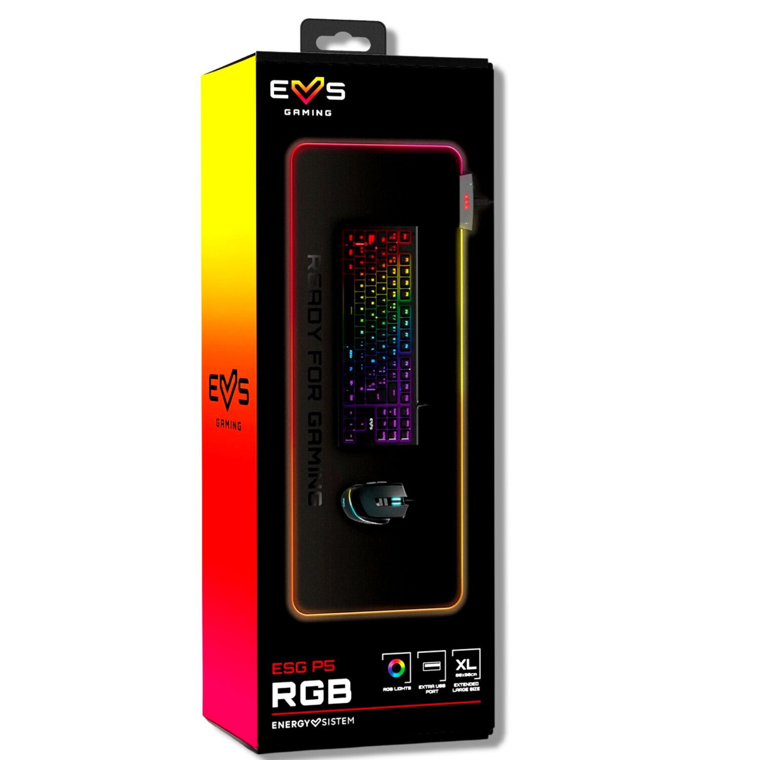 Mouse Pad Rgb Premium Line Energy Sistem Xxl Esg P5 80x30cm image number 4.0