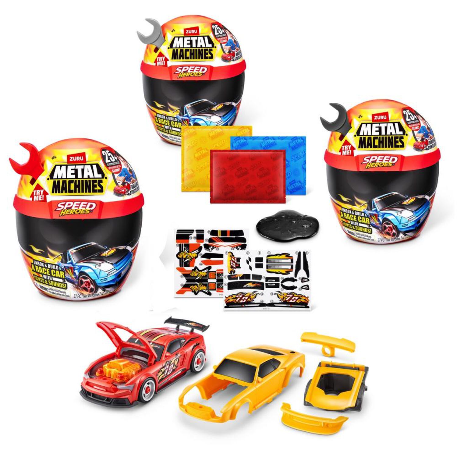 Playset Casco Speed Hero Metal Machines image number 0.0