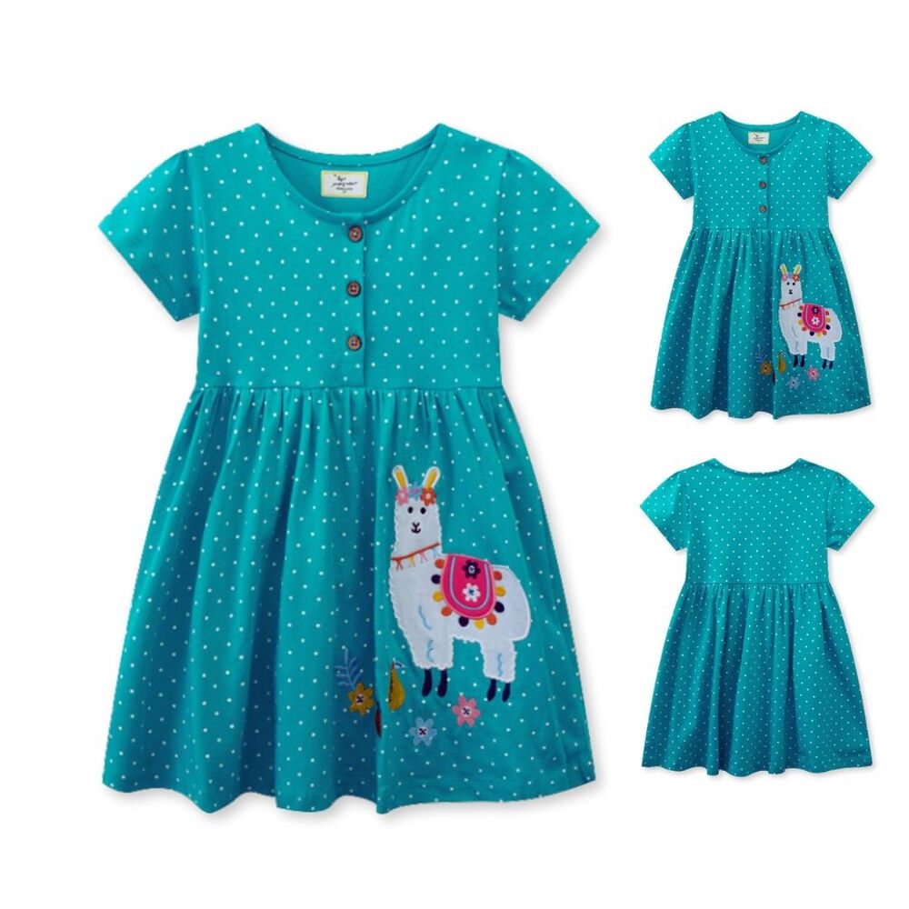 Vestido Manga Corta Ni&ntilde;a Estampado Jump Kids 2 A 7 A&ntilde;os image number 4.0