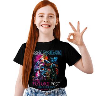 Polera Ni&ntilde;os Iron Maiden Future Past 2024