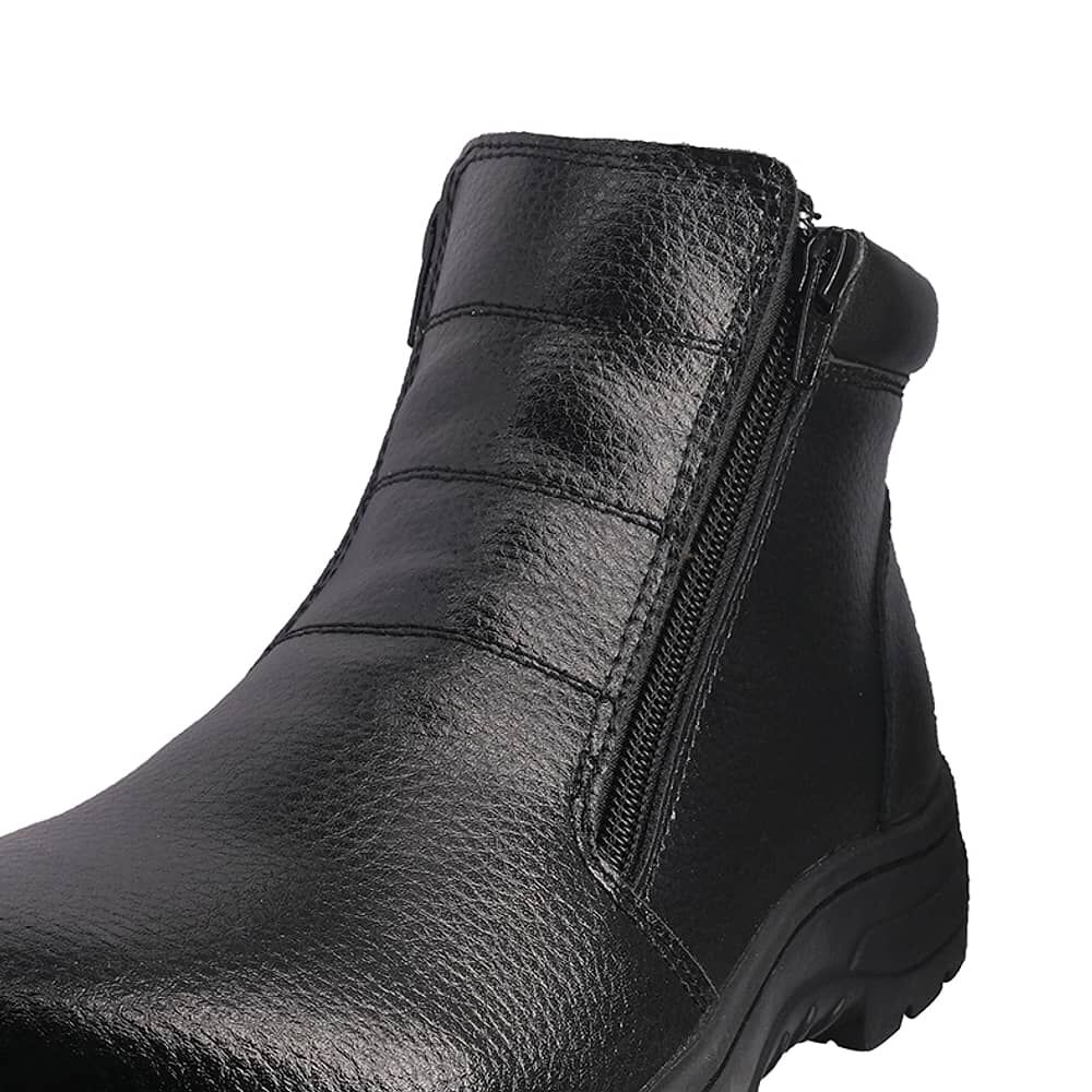 Botin De Cuero Con Chiporro Aegir Negro London Adixt image number 4.0