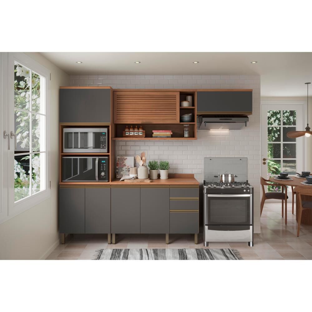 Mueble De Cocina Roca Macadamia / 7 Puertas / 3 Cajones image number 5.0