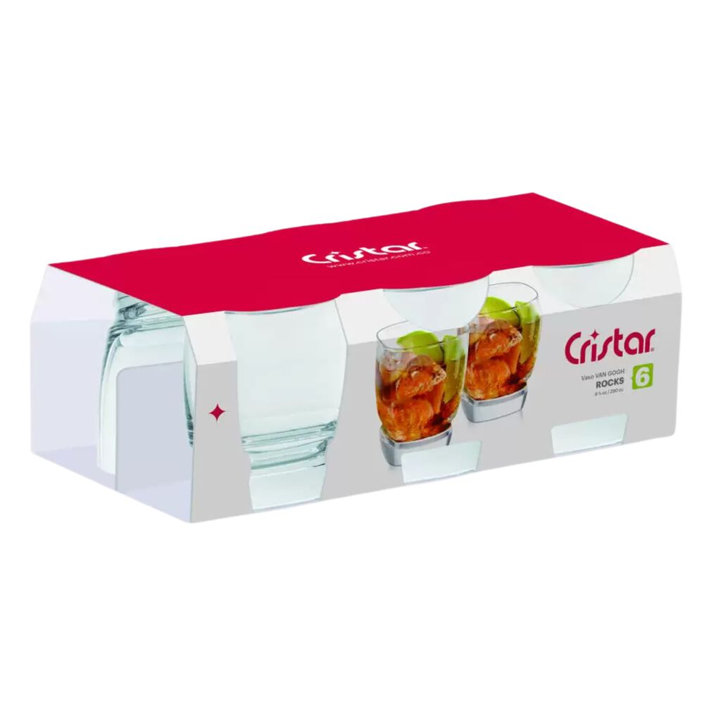 Display 6 Vasos Modelo Van Gogh Rocks Bajo De 294cc image number 3.0