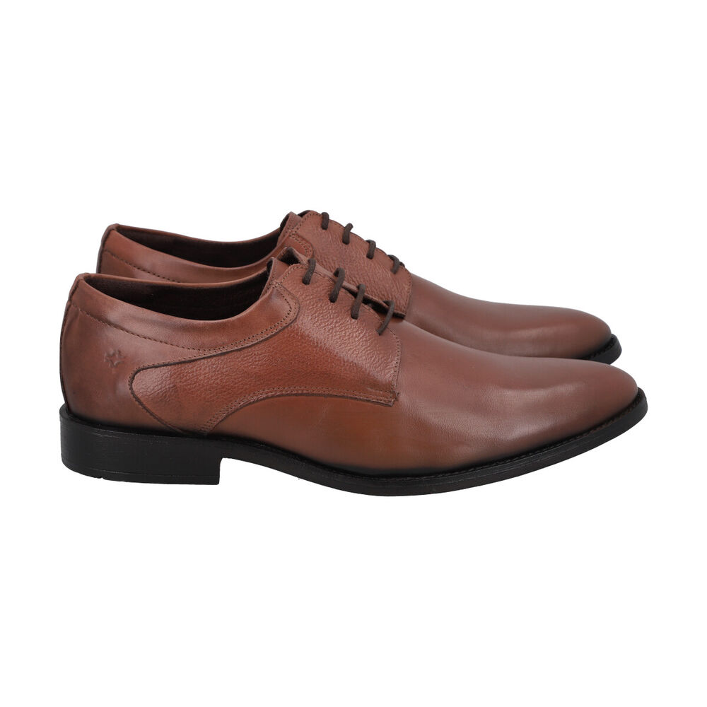 Zapato Formal Hombre Cuero Marron 560 Perlatto image number 1.0