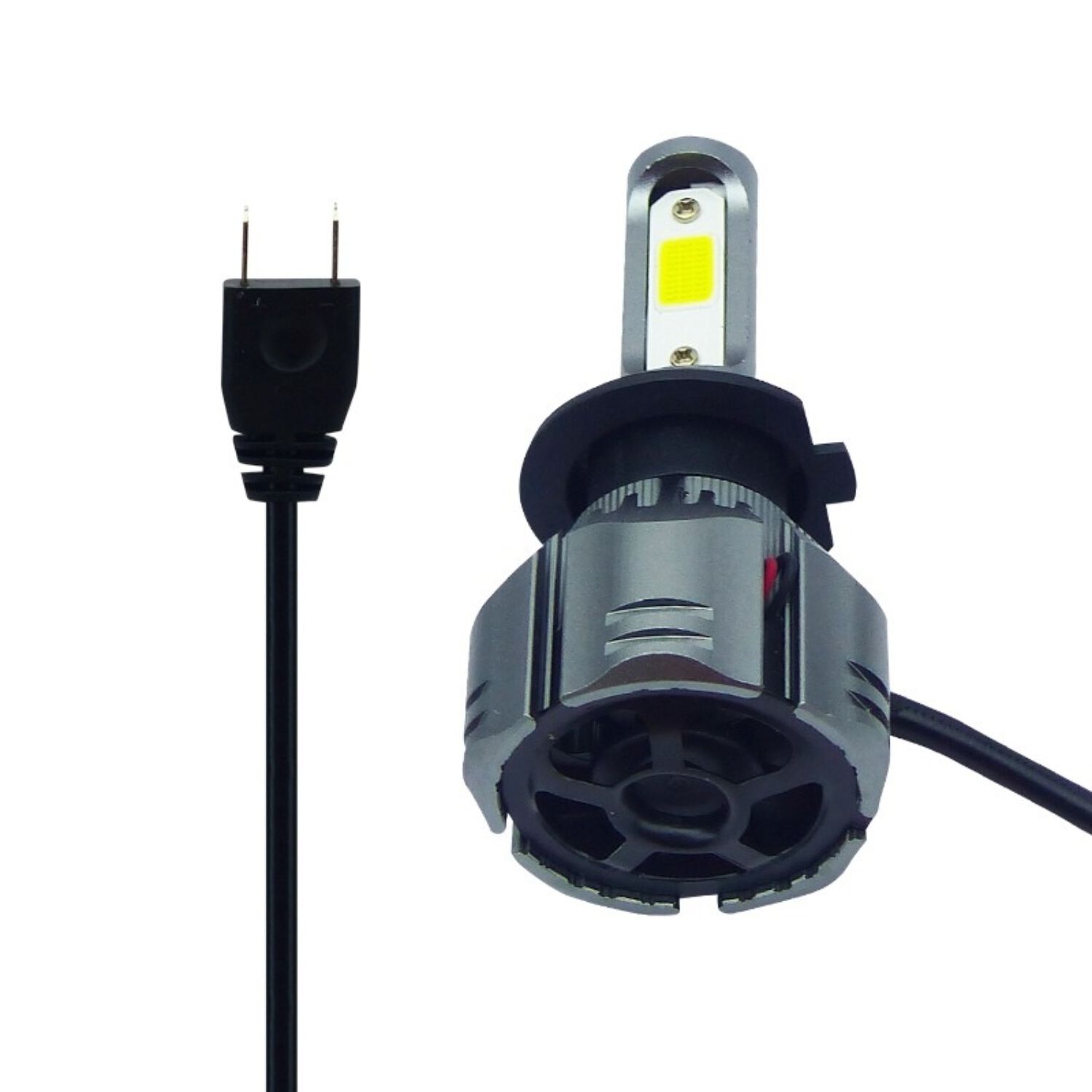 Ampolleta Kit Led H-7 Mod.r-11 150w 12.000lm Blanco Con Ventilador 12/24 Volt Caja image number 1.0