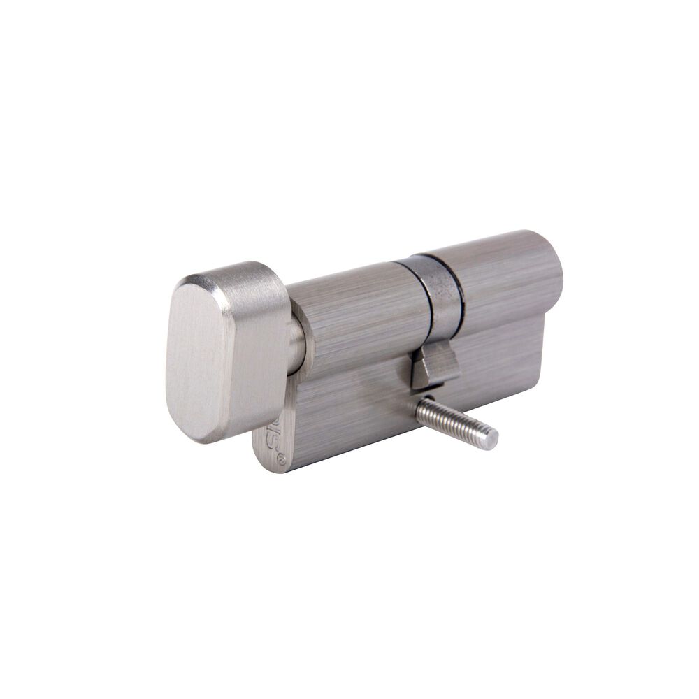 Cilindro Odis Llave-seguro Punto 70mm (35-35) 6 Combinaciones Plata image number 5.0