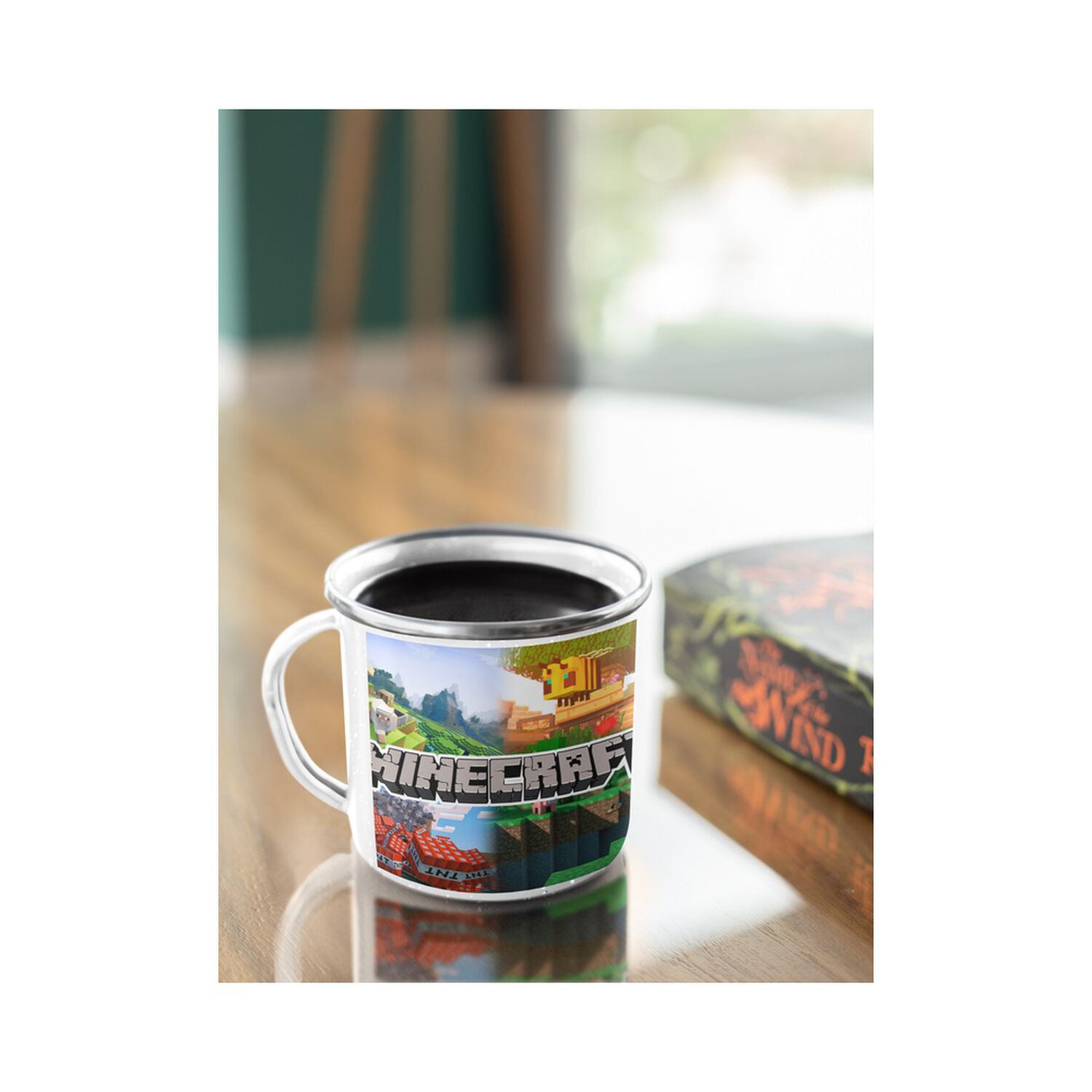 Taza Enlozada Lechera De Minecraft image number 3.0