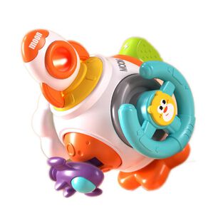 Juguete Cohete Didactico Con Volante Para Bebe Interactivo